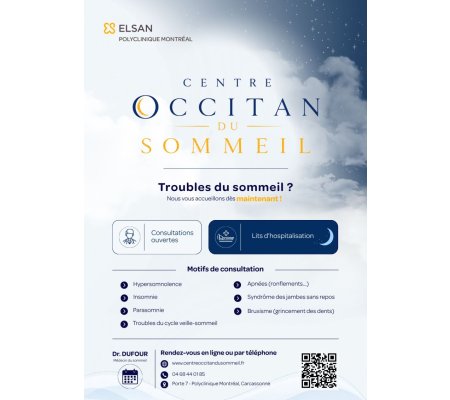 Création du Centre Occitan du Sommeil dans l'Aude