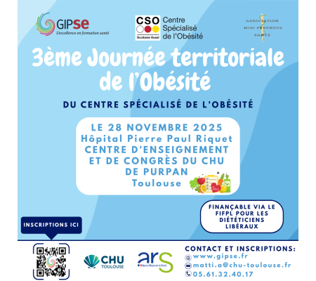3ème Journée territoriale de l'Obésité