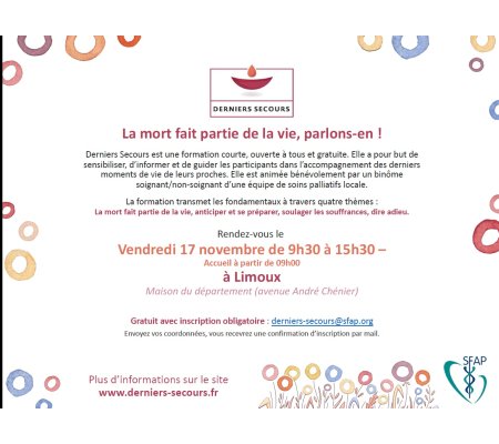 Formation Derniers secours