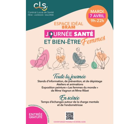 Journée Santé et Bien-être Femmes à Bram