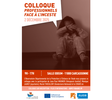 Colloque : Les professionnels face à l’inceste – 2 décembre 2025 à Carcassonne