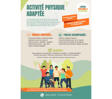 Activité Physique Adaptée : bouger à son rythme, en toute sécurité