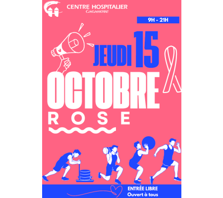 Octobre rose au Centre Hospitalier de Carcassonne
