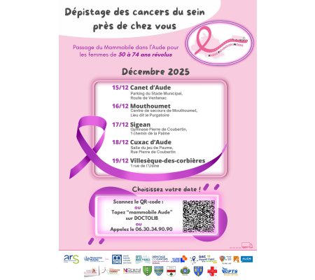 Dépistage Mammobile Décembre 2025
