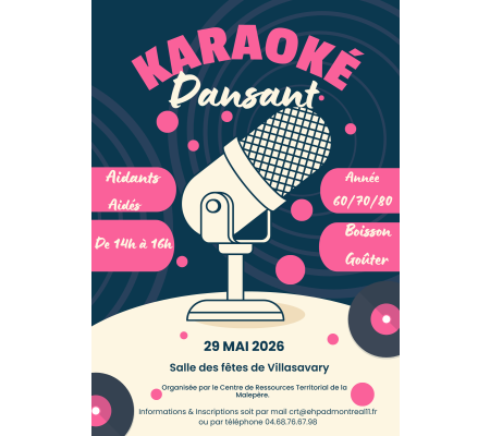 Karaoké dansant : un après-midi festif pour les années 60, 70 et 80 !