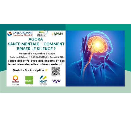 Agora santé mentale : comment briser le silence? 