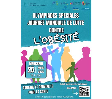 Olympiades spéciales – Journée mondiale de lutte contre l’obésité