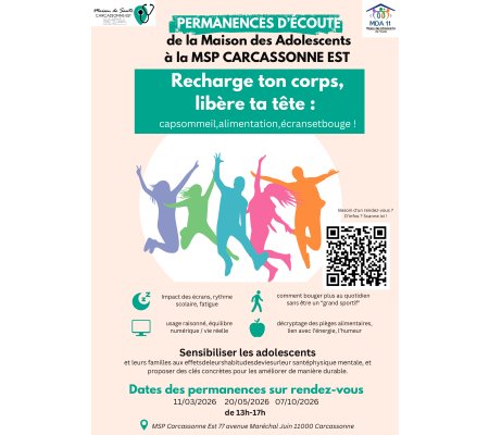 Permanence d'écoute pour les jeunes et leurs familles à Carcassonne Est