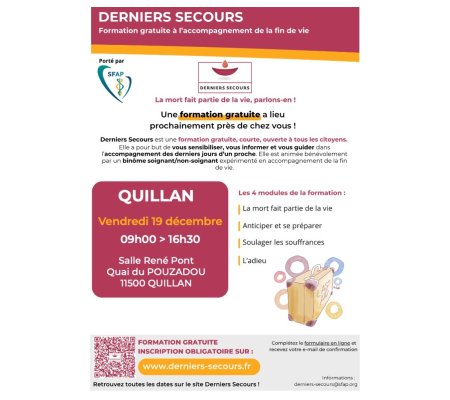 Formation derniers secours
