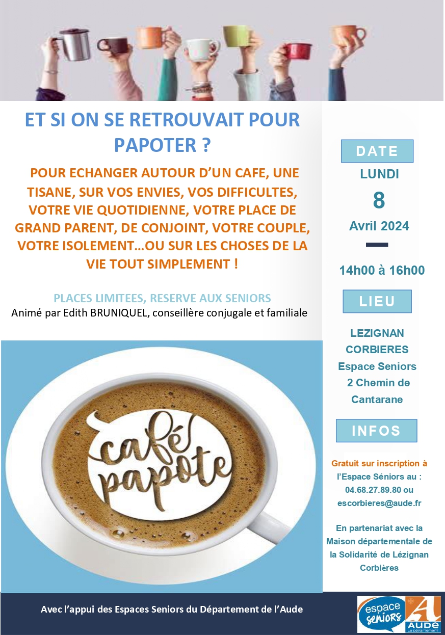 Café papote - Espace senior