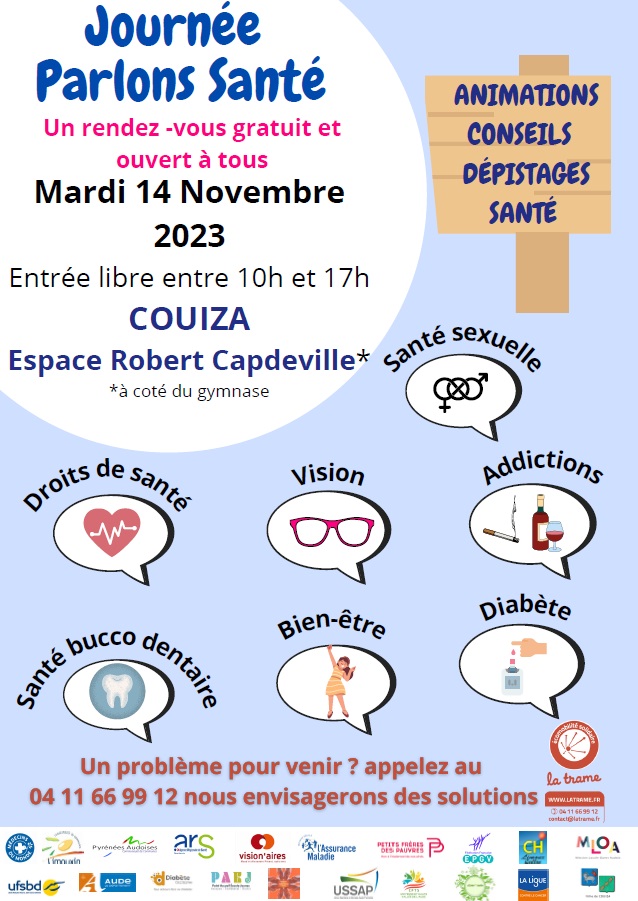 parlons santé flyer